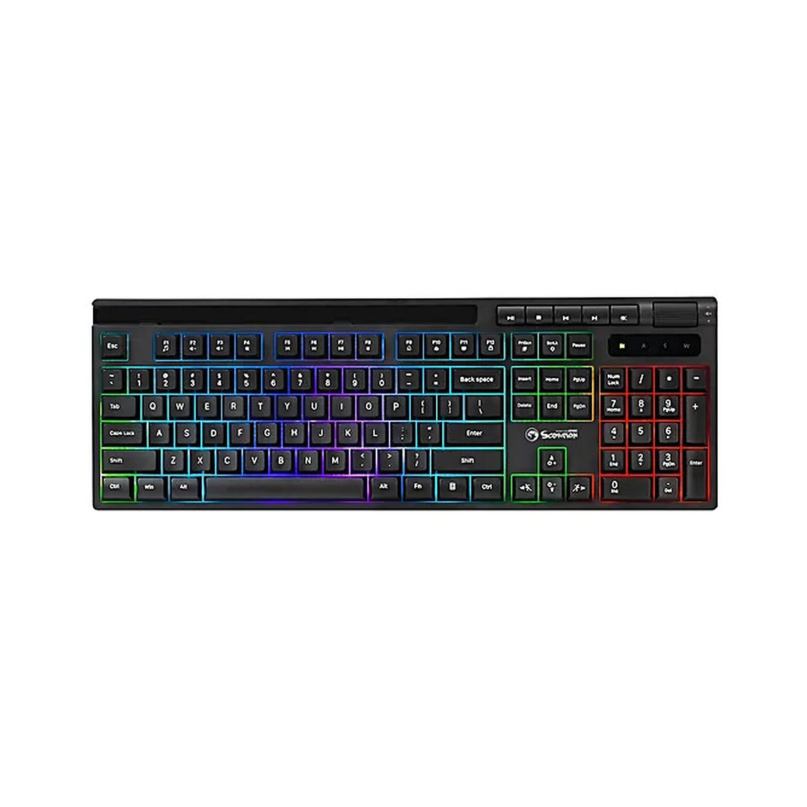 Unno Brave USB Gaming Keyboard KB6781BK