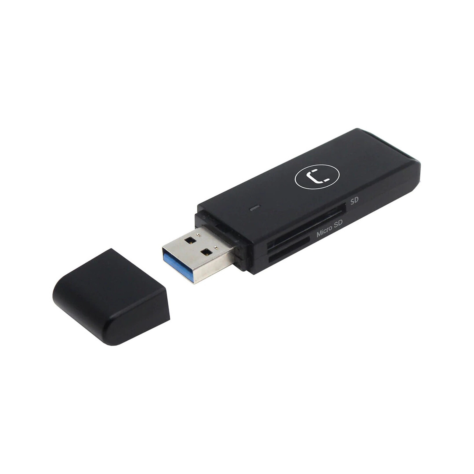 Unno Card Reader Micro SD & SD Usb 3.0 universal CR1004BK
