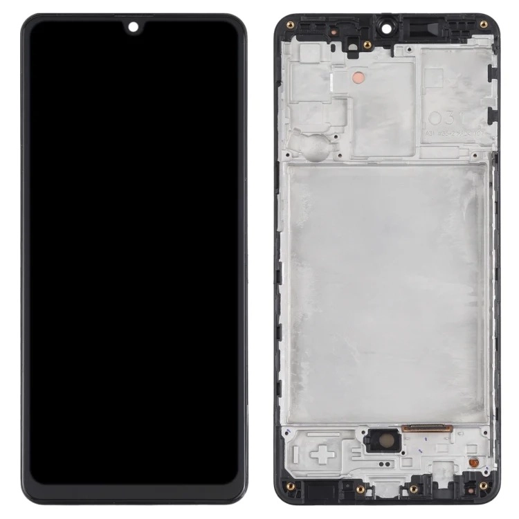 LCD Sam A31 Oled with frame small size black