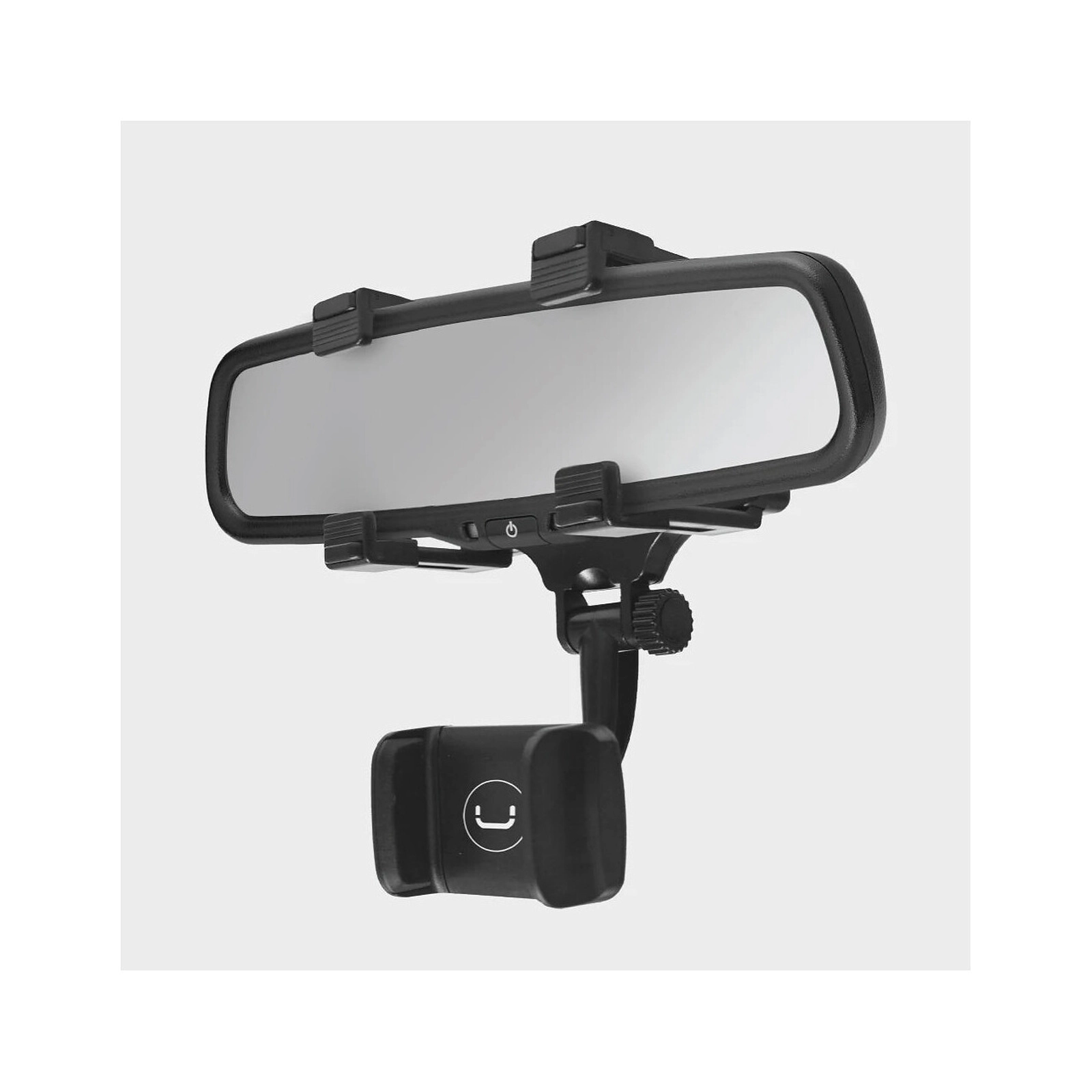 Unno Rearview Mirror Cellphone Holder ch3008BK