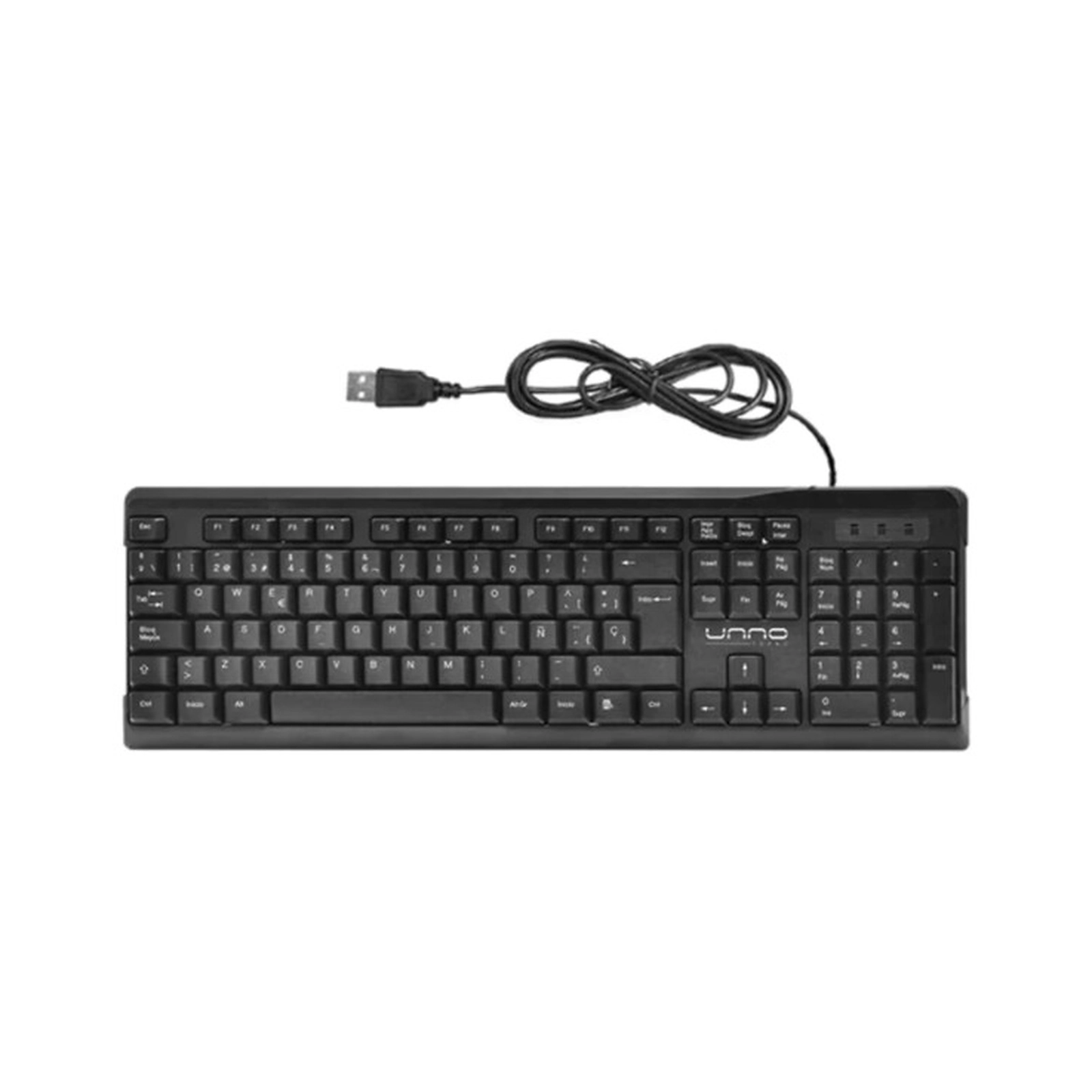 Unno Klass USB Keyboard KB6706BK