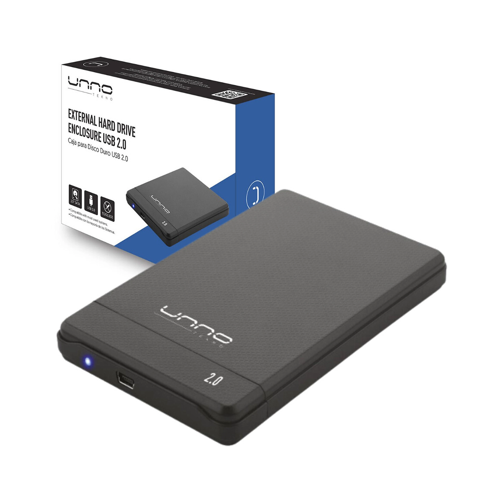 Unno Hard Drive external enclosure Usb 2.0 en3212