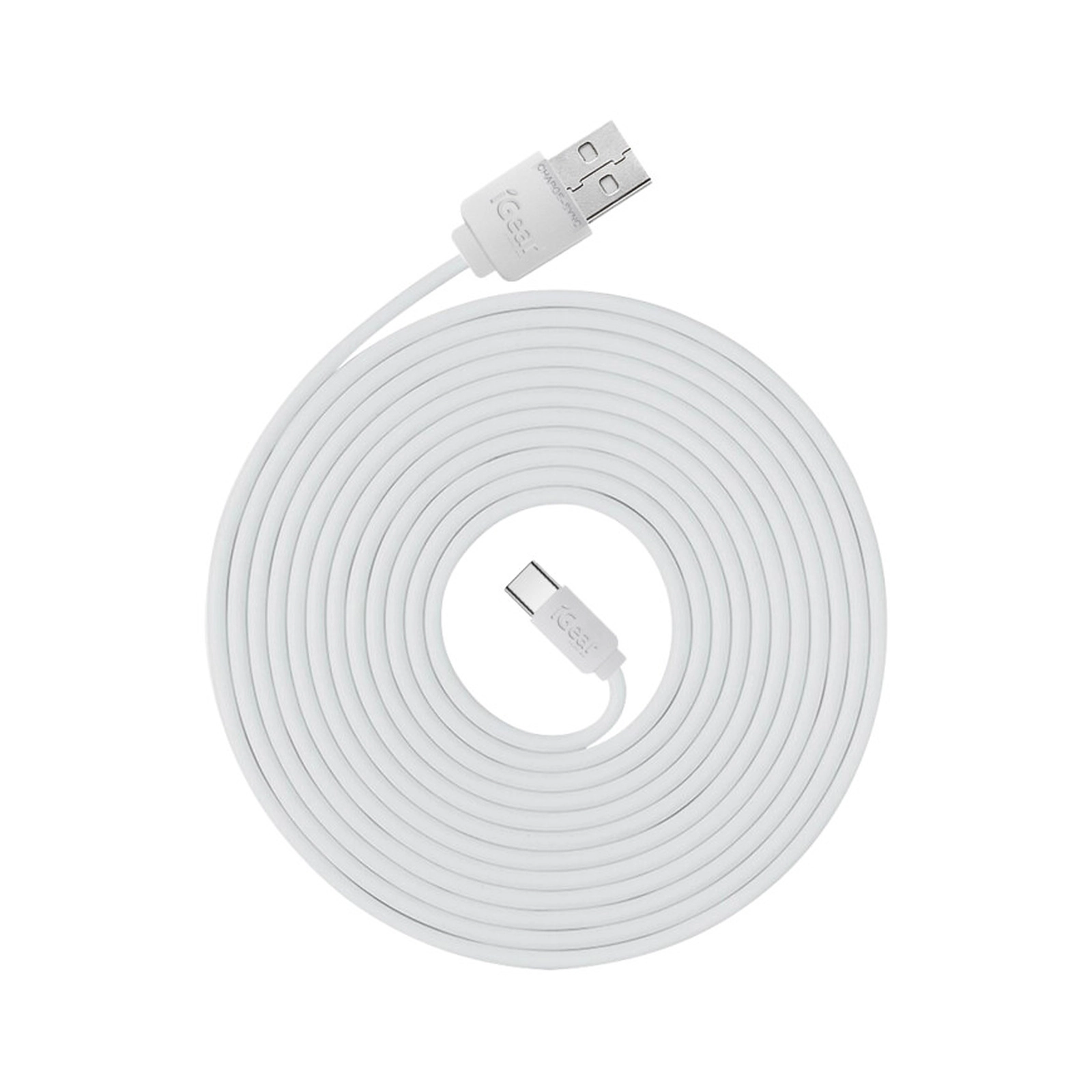 Zinc Type C Flat 10ft/ 3m CB103 Charging Cable