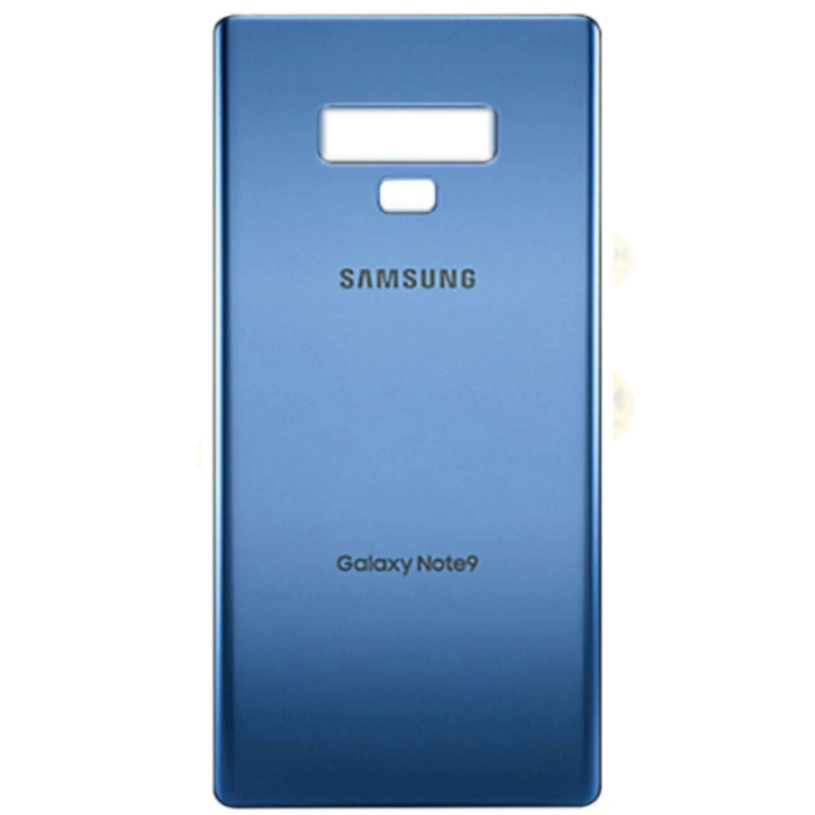 glass back sam Note 9 BLUE