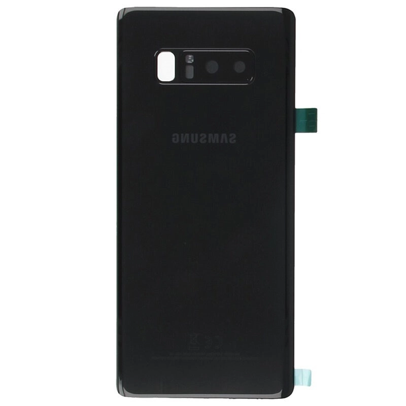 glass back sam Note 8 BLACK