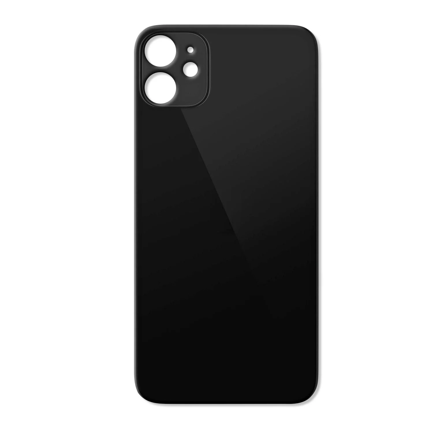glass back iphone 11 BLACK