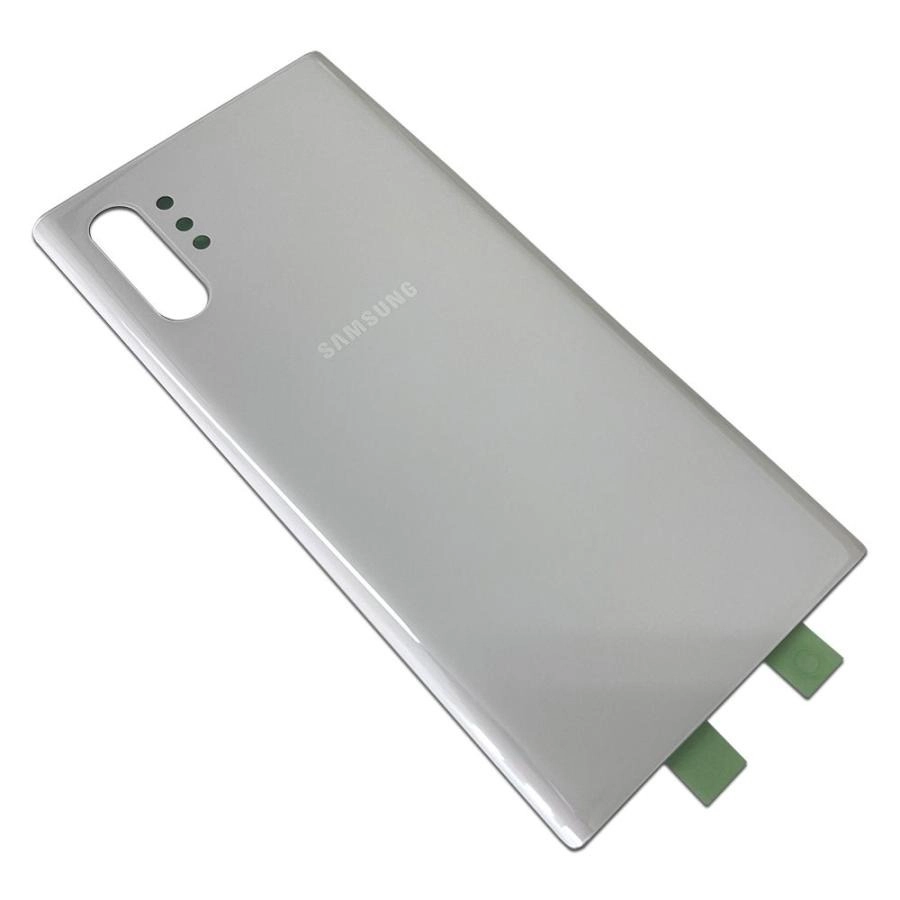 glass back sam Note 10+ SILVER
