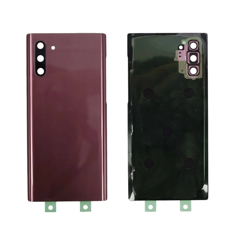 glass back sam Note 10+ BURGUNDY