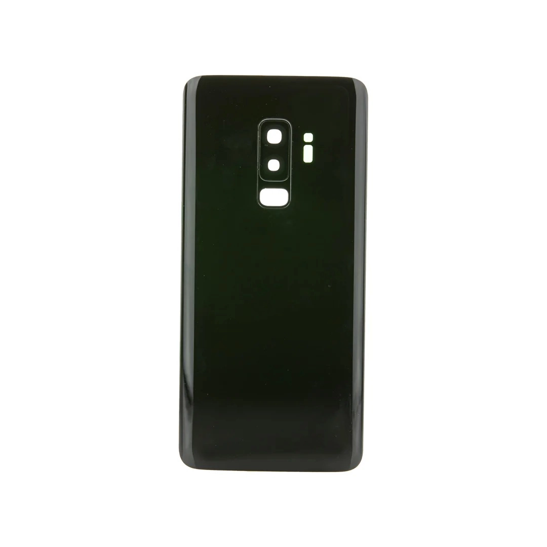 glass back sam s9+ BLACK