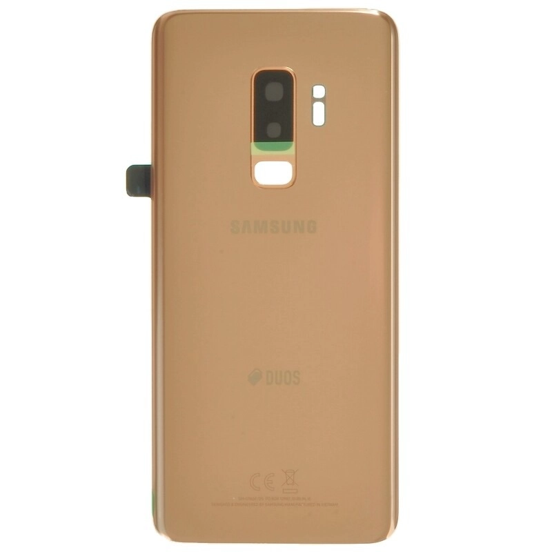 glass back sam s9+ GOLD