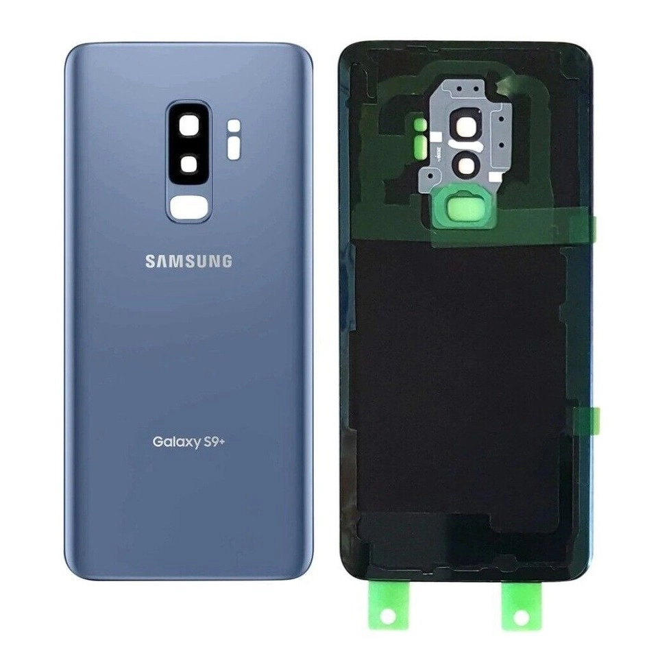 glass back sam s9+ BLUE