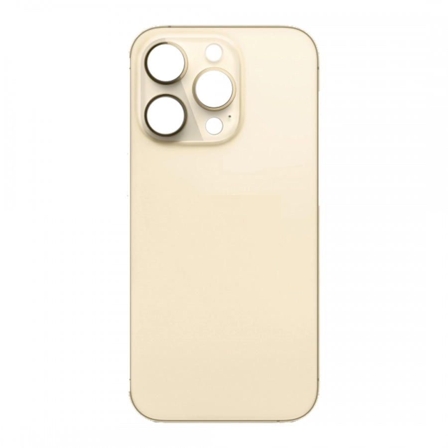 glass back iphone 14 pro max GOLD