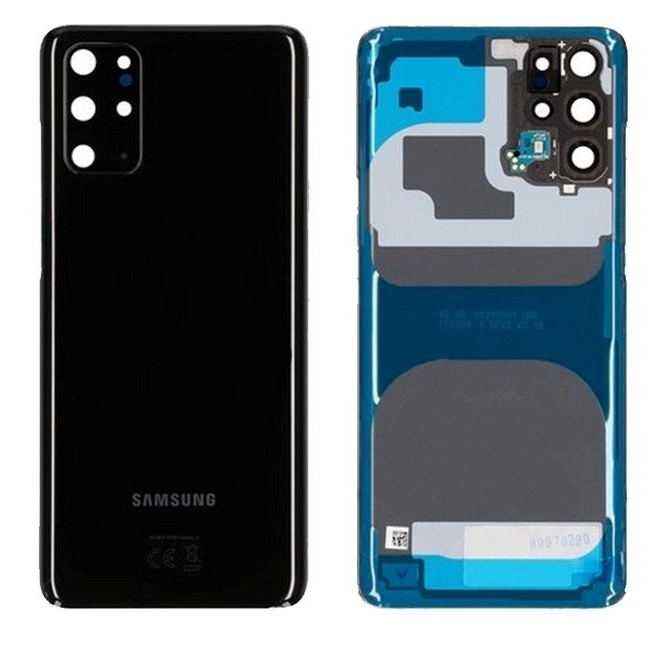 glass back sam s20+ BLACK