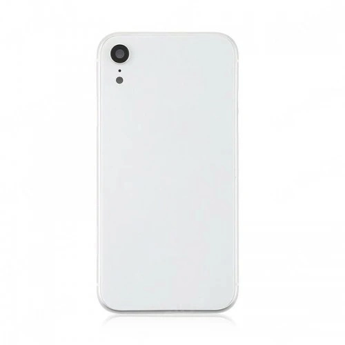 glass back iphone xr WHITE
