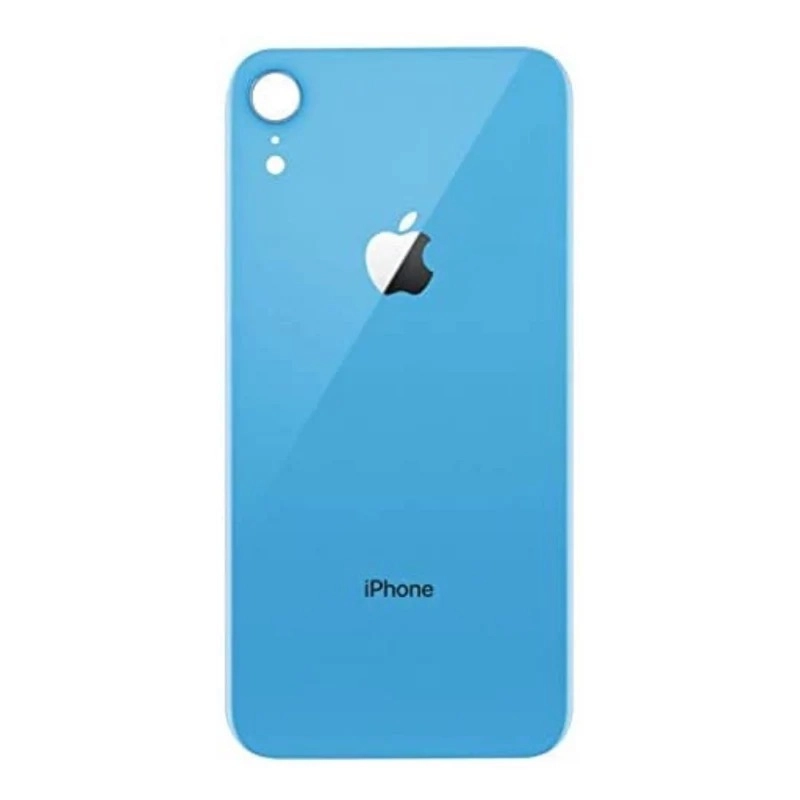 glass back iphone xr BLUE