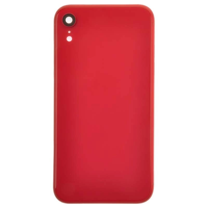 glass back iphone xr Red