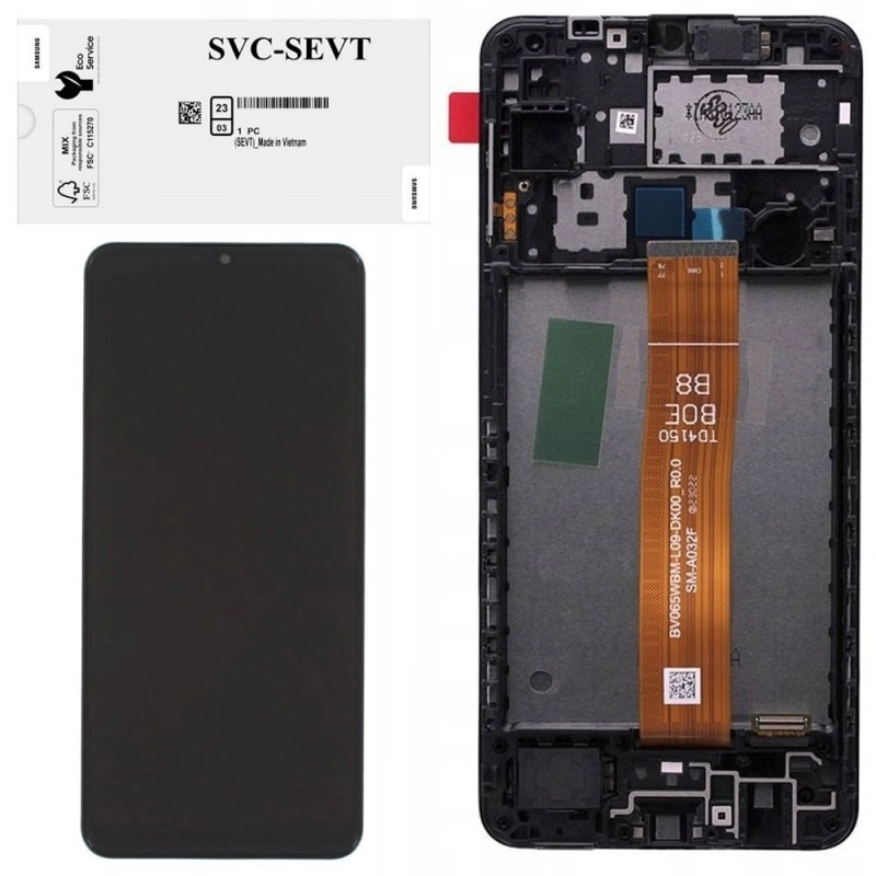 LCD Sam A12 ORI Black A127