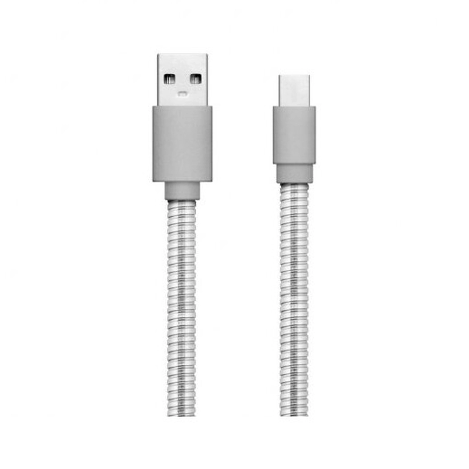 Unno Type C USB Steel Cable 1m/3ft CB4063GY