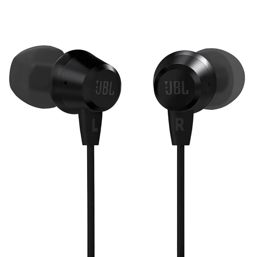 JBL Earphones Tune 110 In Ear Black