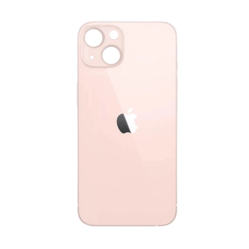 glass back iphone 13 Pink