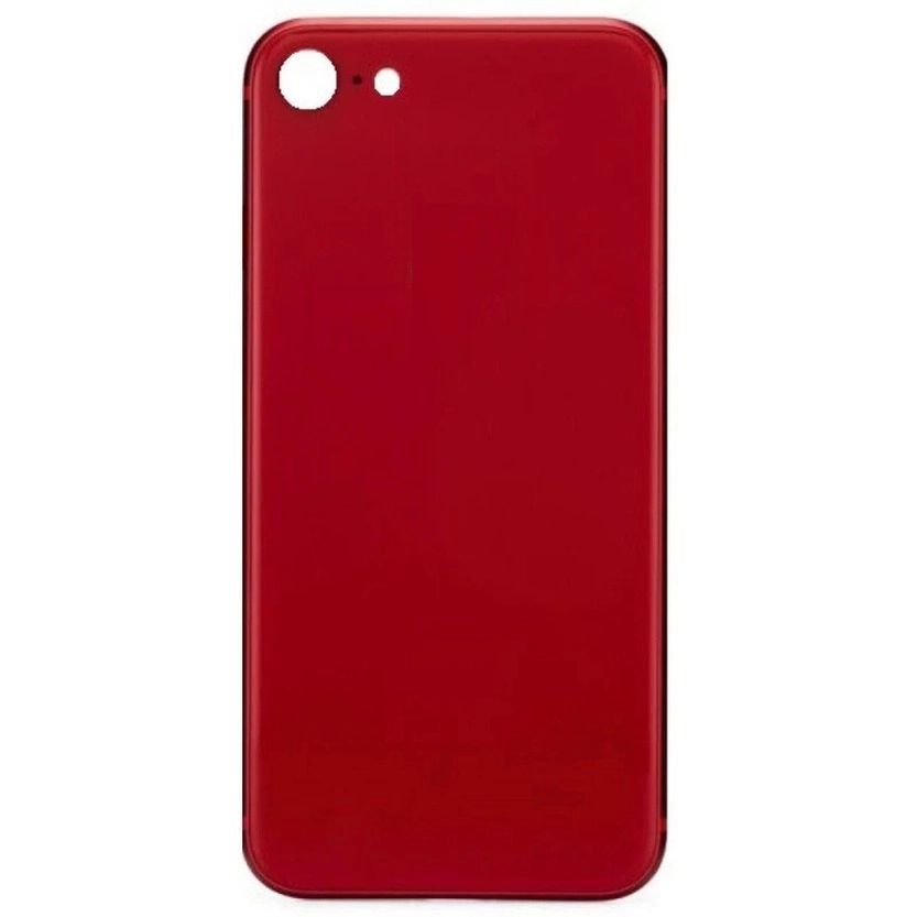 glass back iphone 8 Red