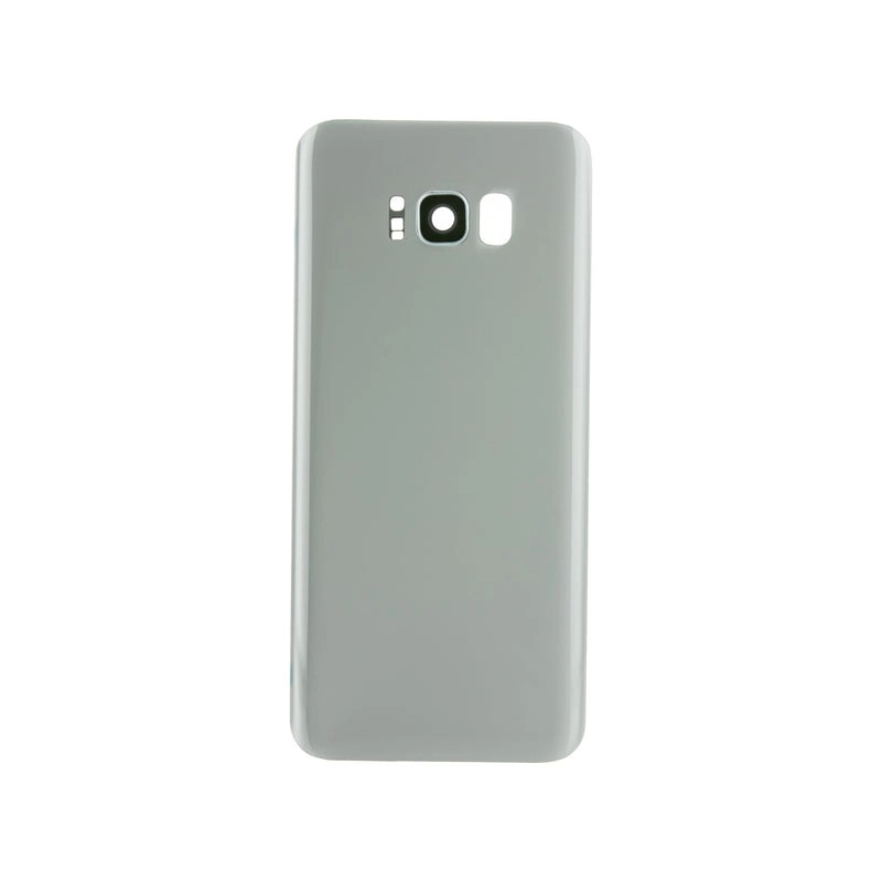 glass back sam s8+ Artic Silver