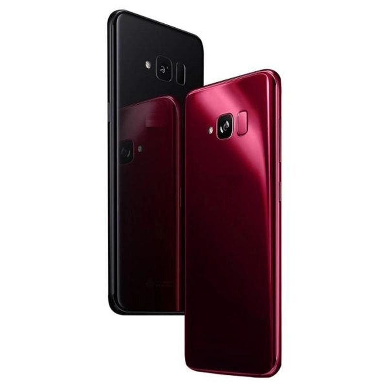 glass back sam s8+ Burgundy