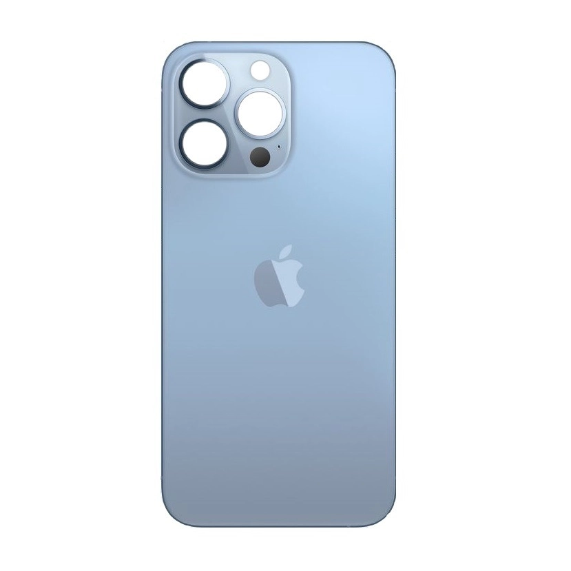 glass back iphone 13 Pro Max Light Blue