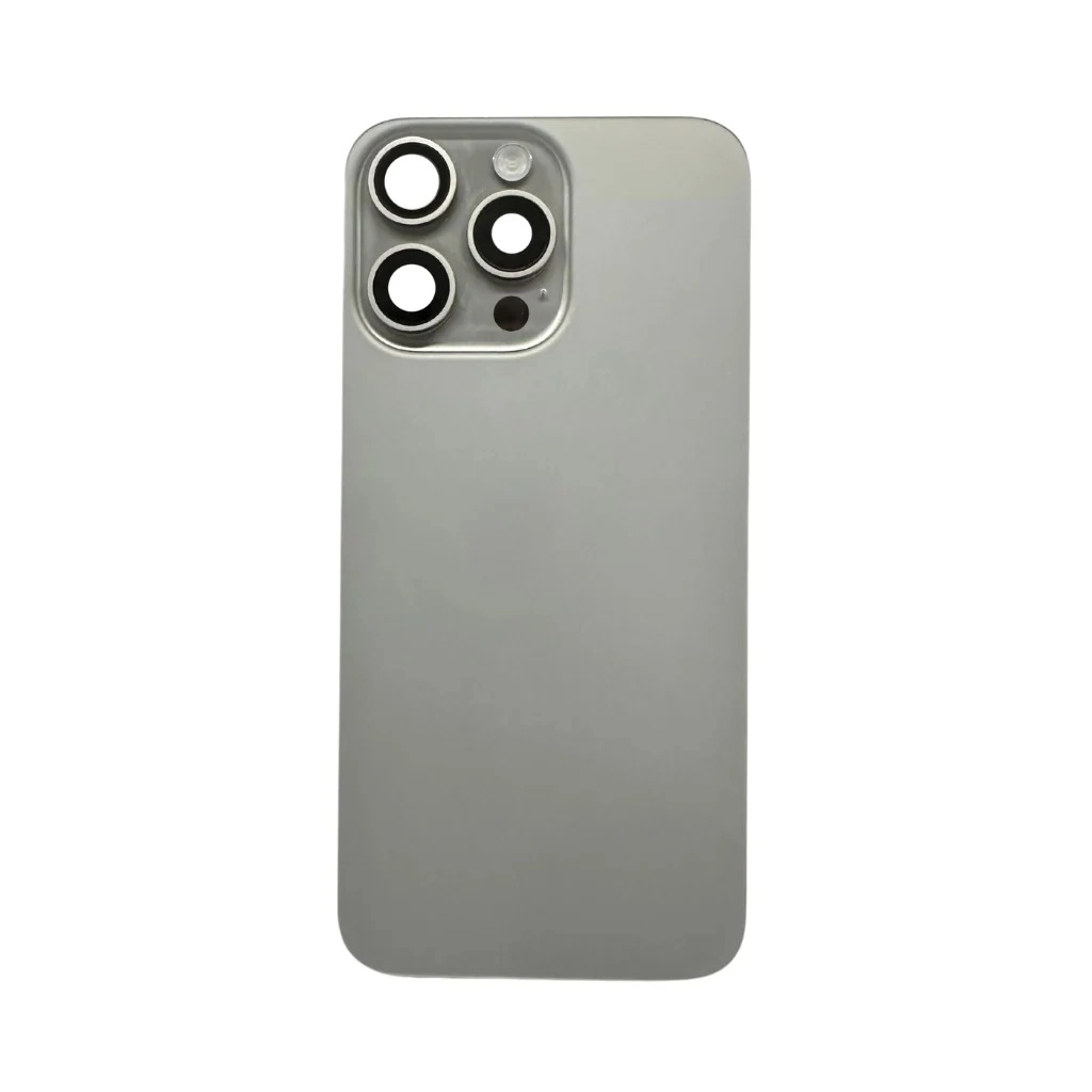 glass back iphone 15 Pro Max Titanium