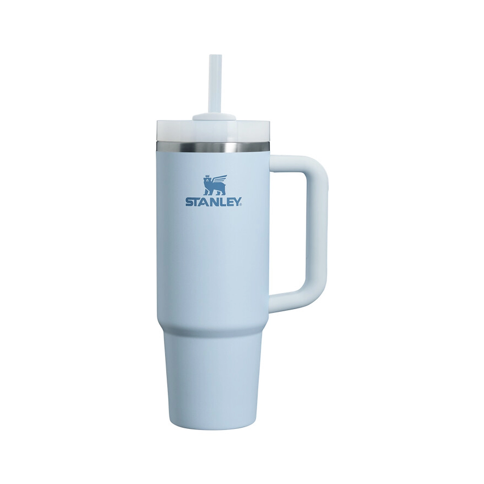 Tumbler Mug Small Pletts Stanley Style 30oz Light Blue