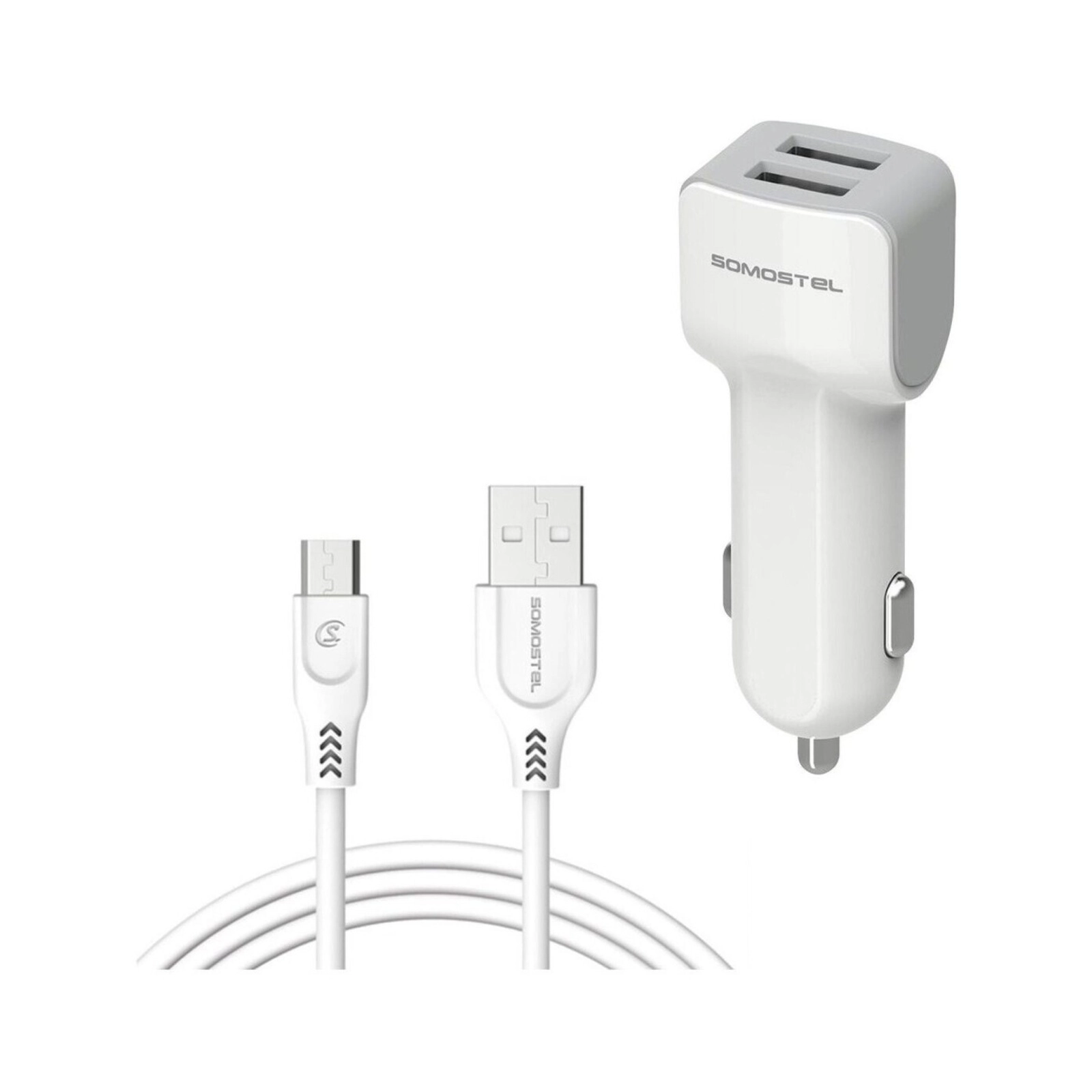 EMY car charger USB + Cable