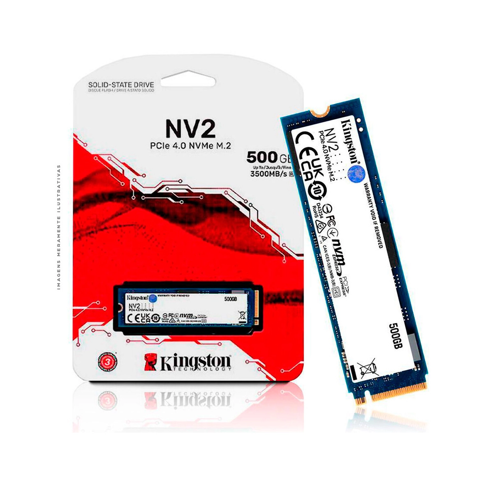Kingson 500gb m.2 Solid State Drive SSD
