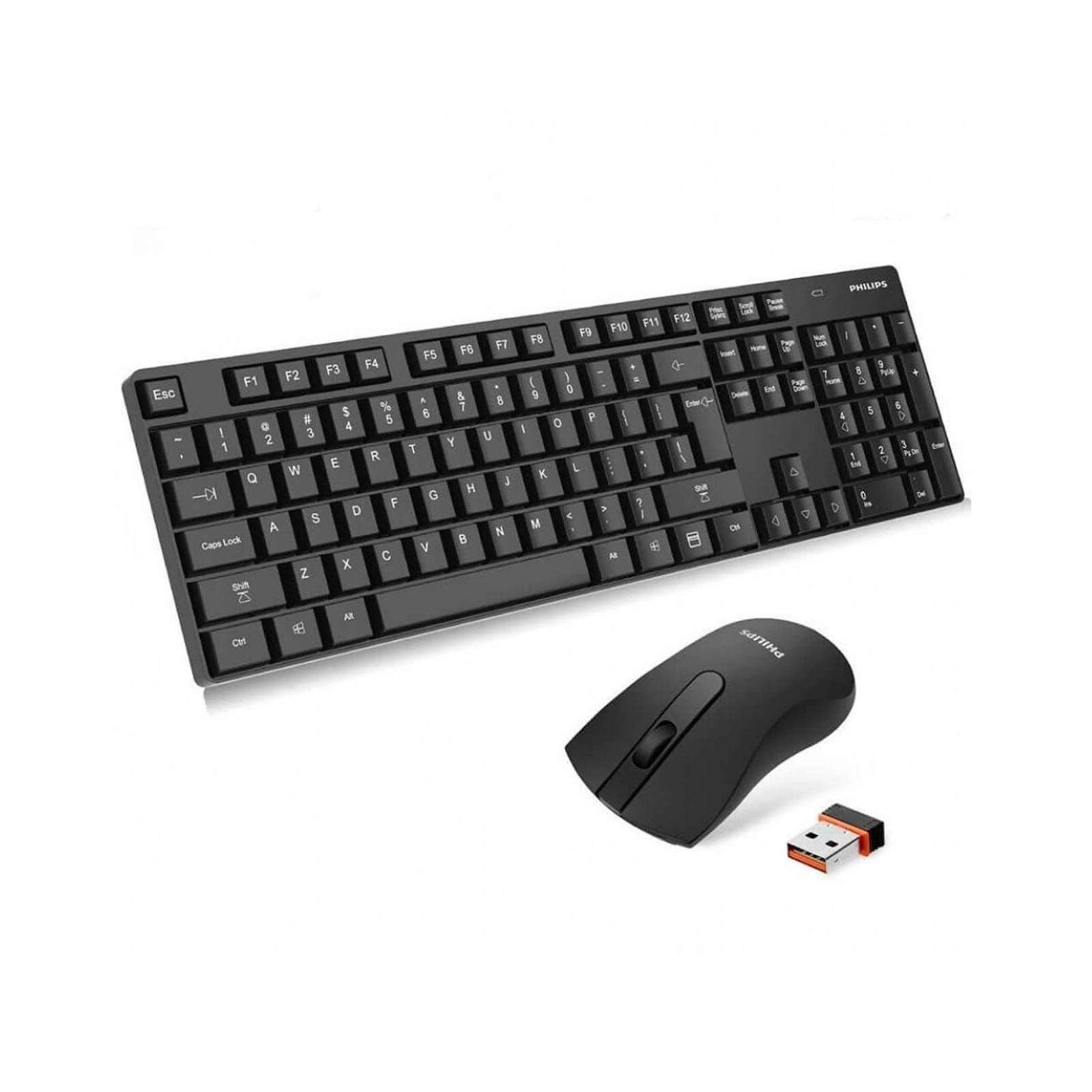 Philips C501 Black Wireless Keyboard+ Mouse