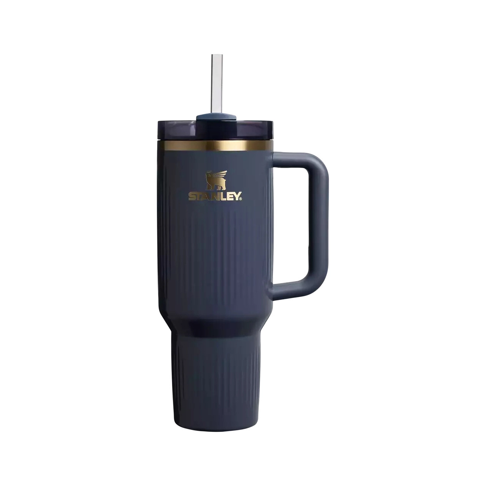 Tumbler Mug Large Pletts Stanley Style 40oz Navy Blue