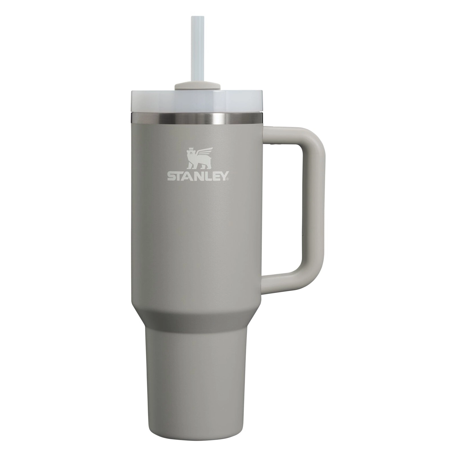 Tumbler Mug Large Pletts Stanley Style 40oz Light Gray