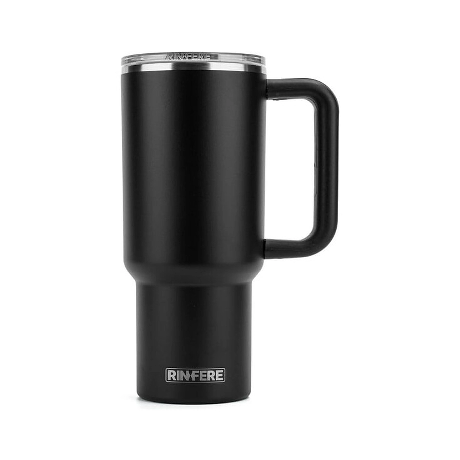 Tumbler Mug 30oz Black Top Handle Tumbler