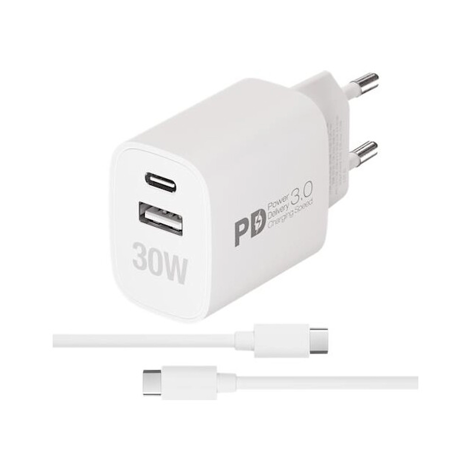 Turbo Power 30W Universal USB C With USB pd 4x