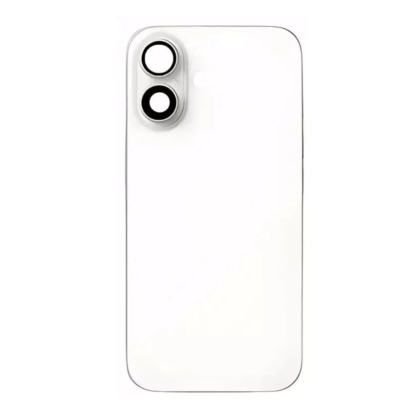 glass back iphone 16 White