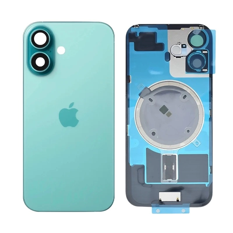glass back iphone 16 Mint