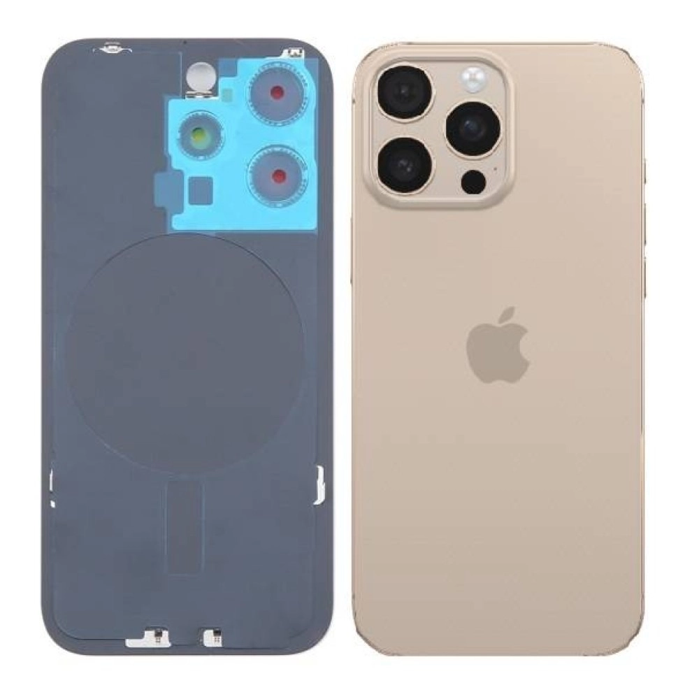 glass back iphone 16 Pro Max Desert