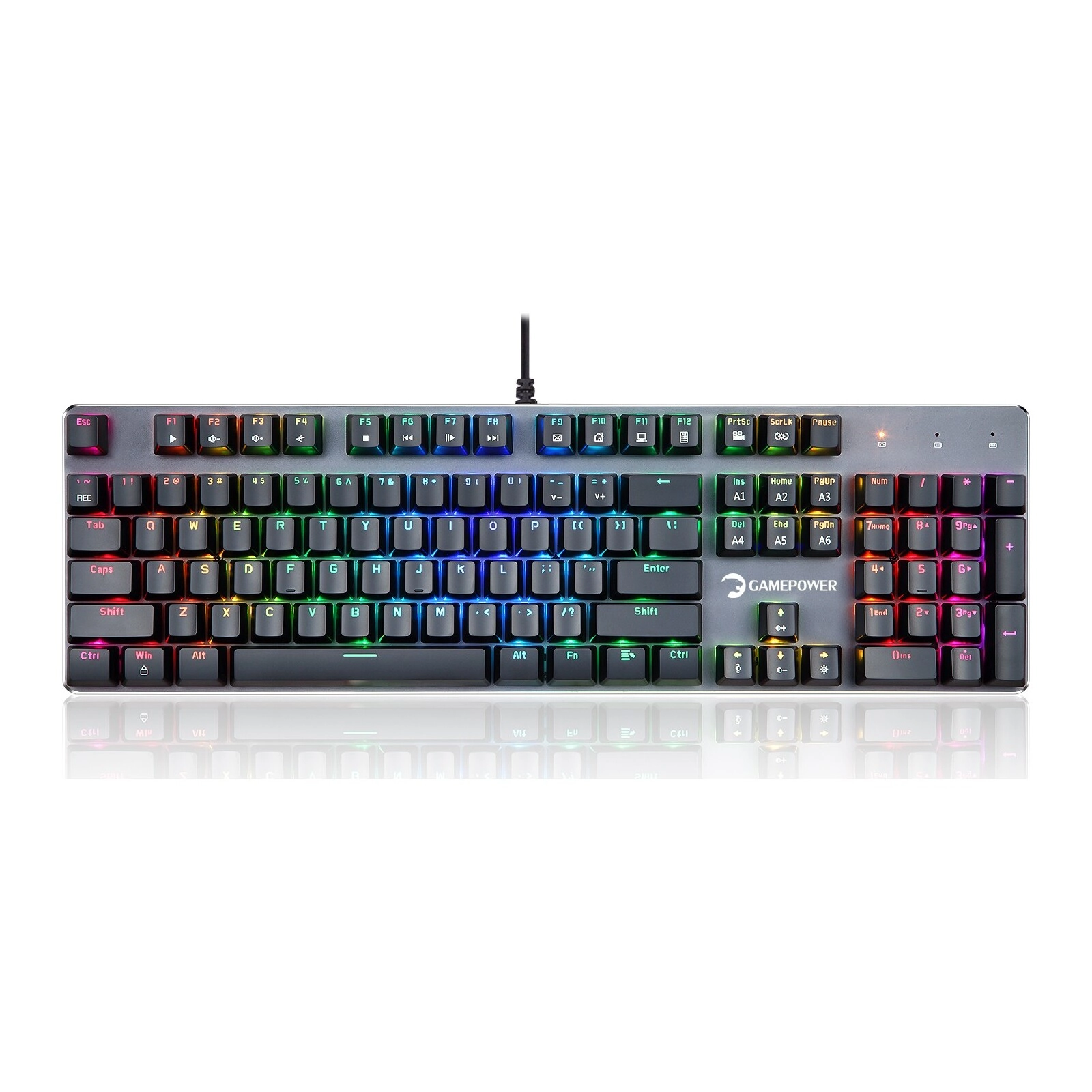 GAMEPOWER Ogre RGB Mecahnical Wired Gaming Keyboard