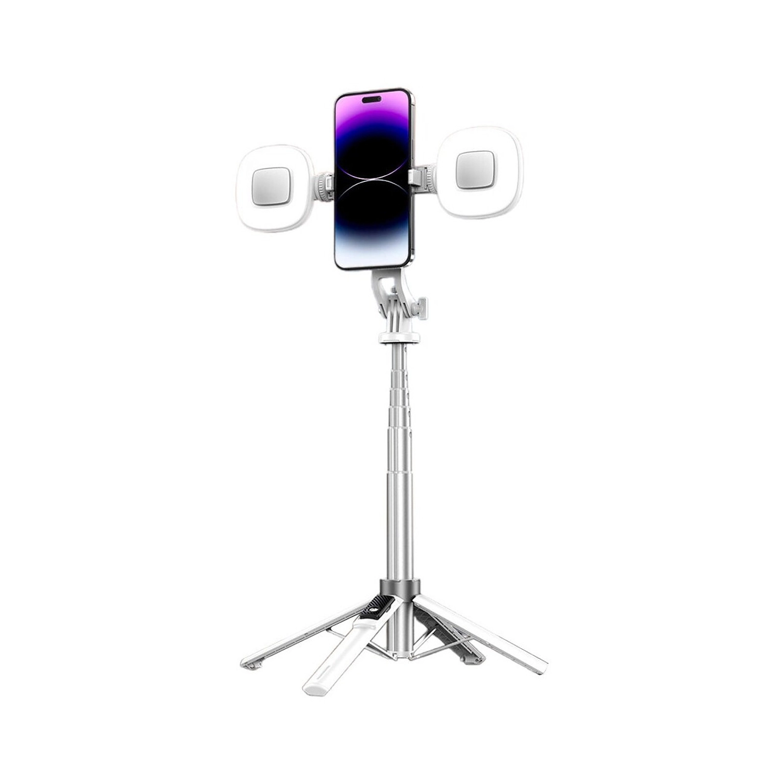 Borne Smartphone stand Tripod LED selfie light