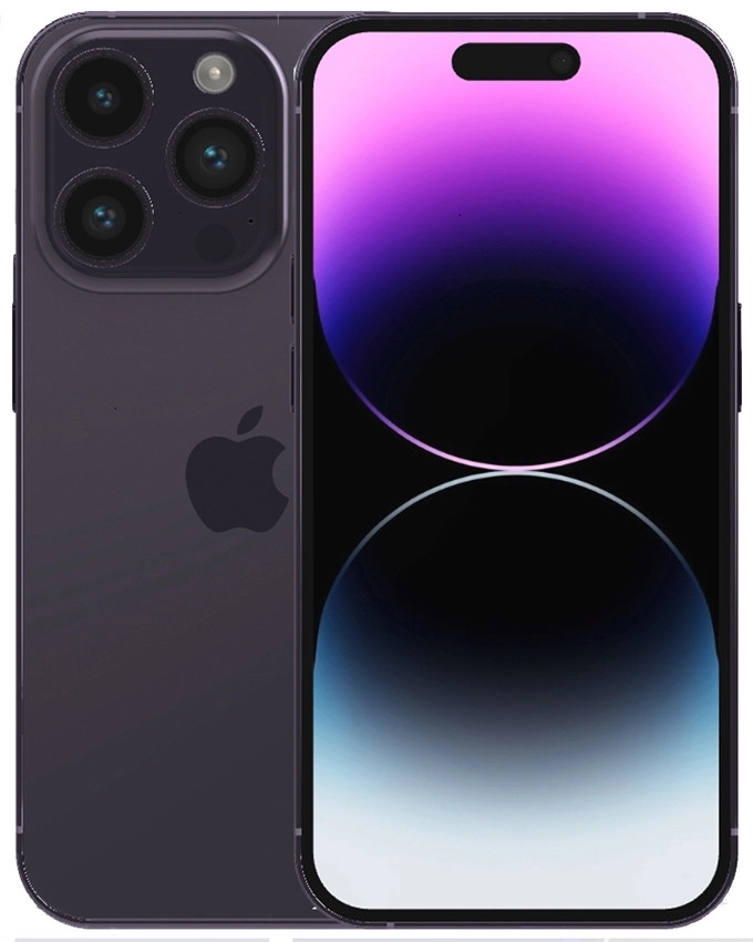 Cellph Iphone 14 Pro Max 128GB Grade A NB Purple