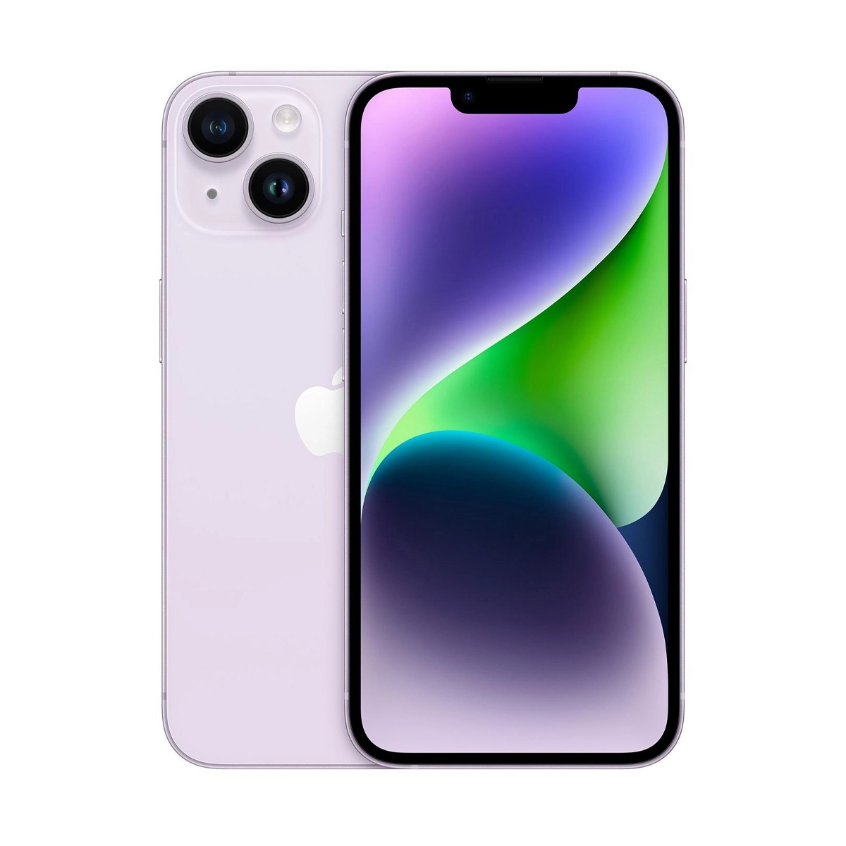 Cellph Iphone 14 128GB Grade A Esim Purple
