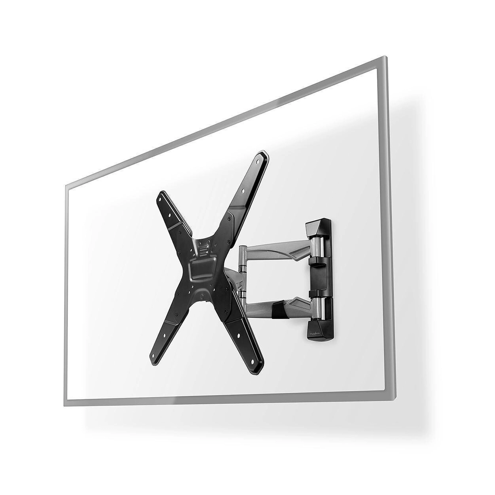 Unno Tilt+swivel flat TV wall mount 42'' TM8042BK