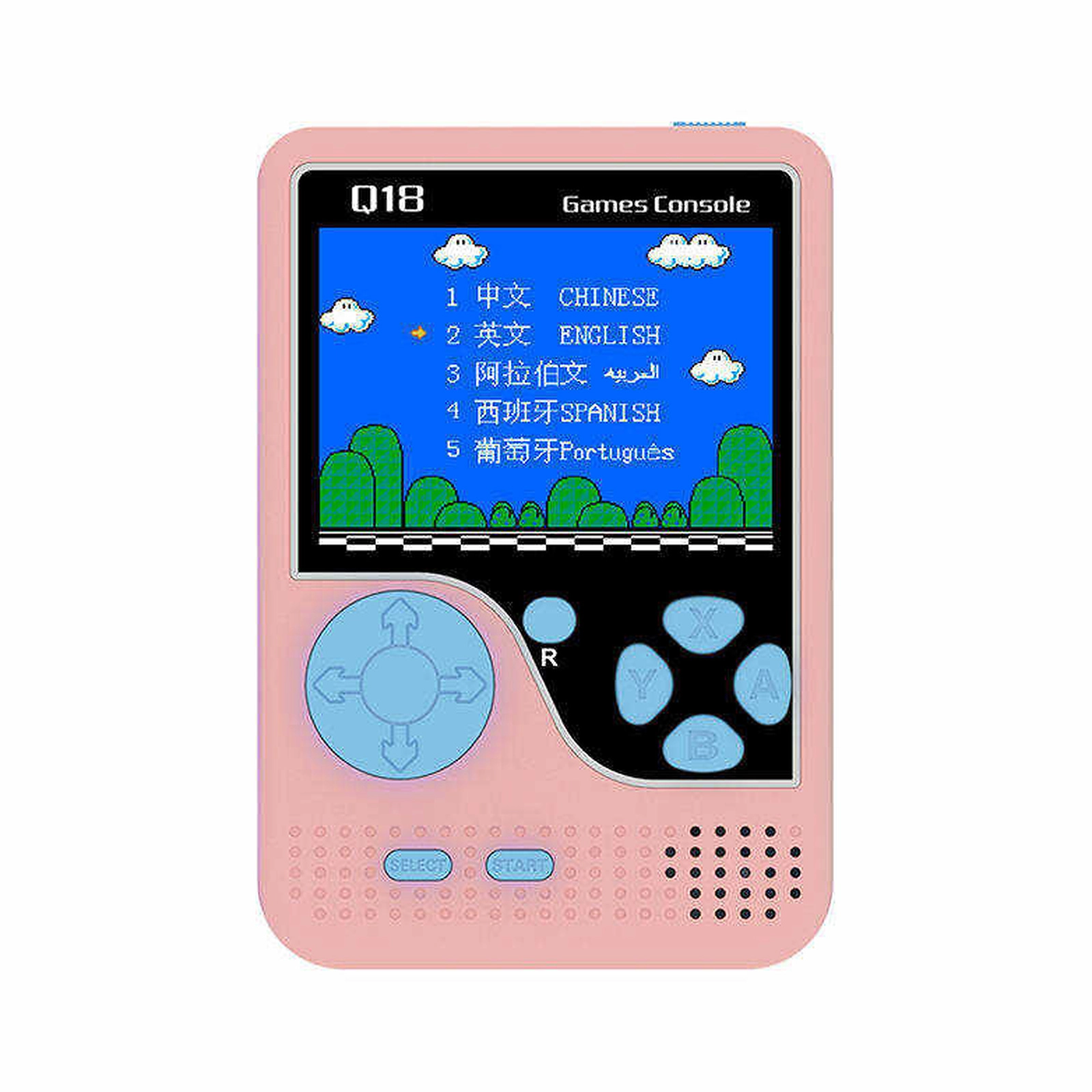 Gaming Console Q18 - 500 in One, 5 languages
