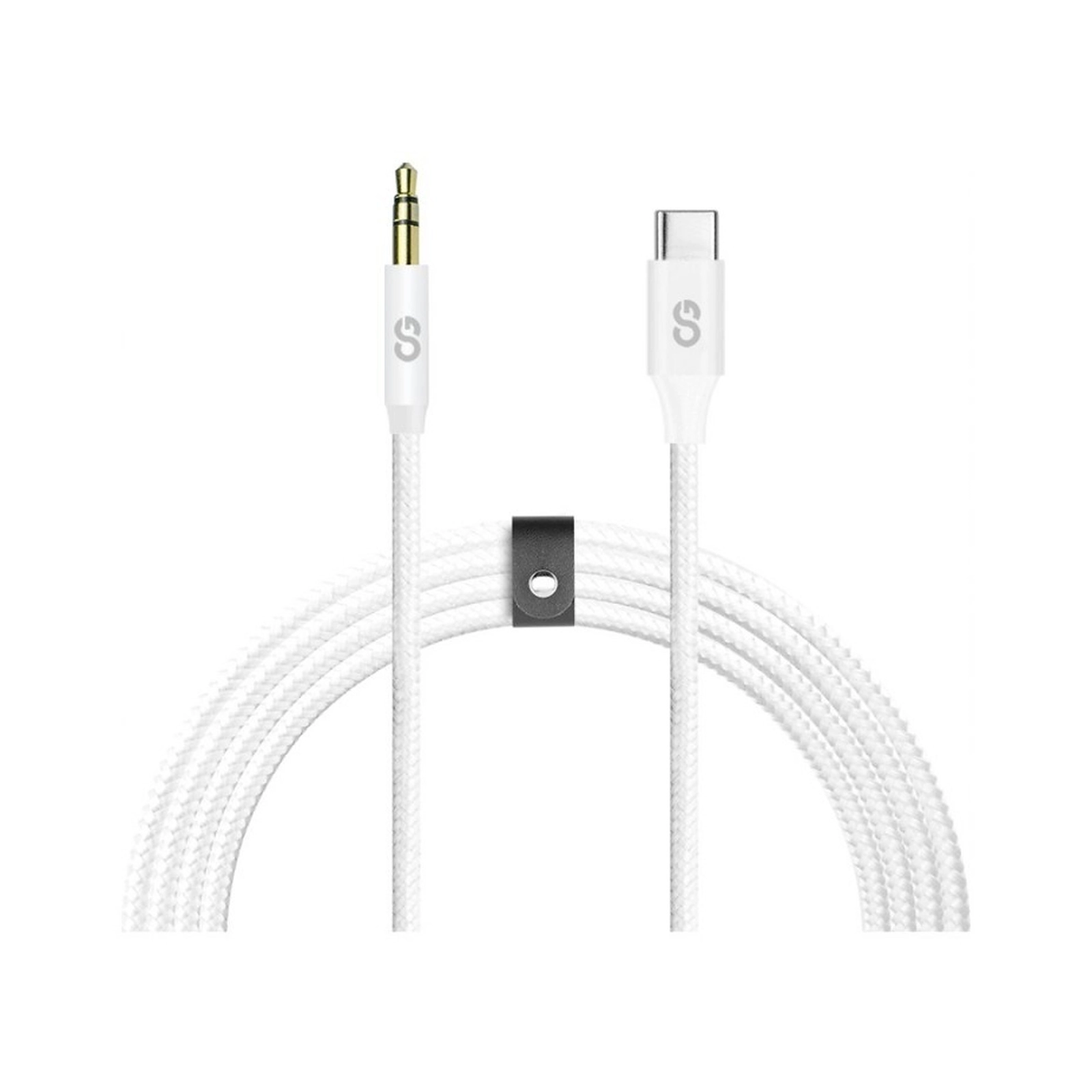 UPLUS POWER+ TYPE C TO AUX 6FT - WHITE