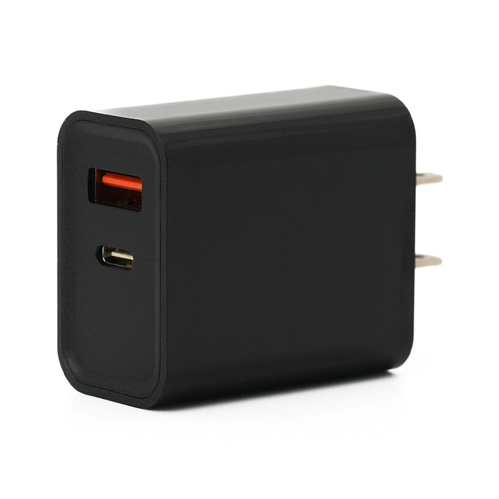 BLING 20W 2-port USB A & C Port Black
