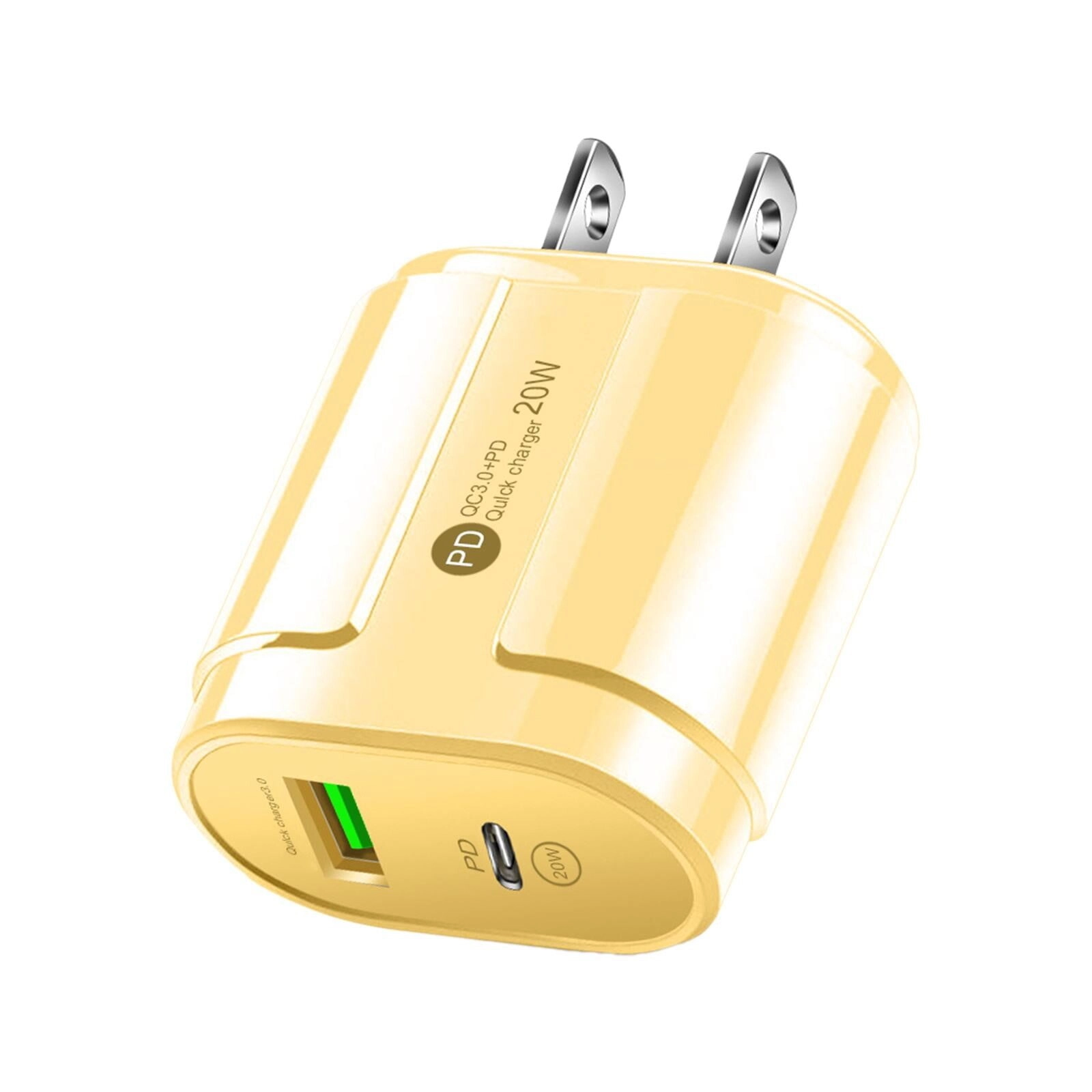 BLING 20W 2-port USB A & C Port Gold