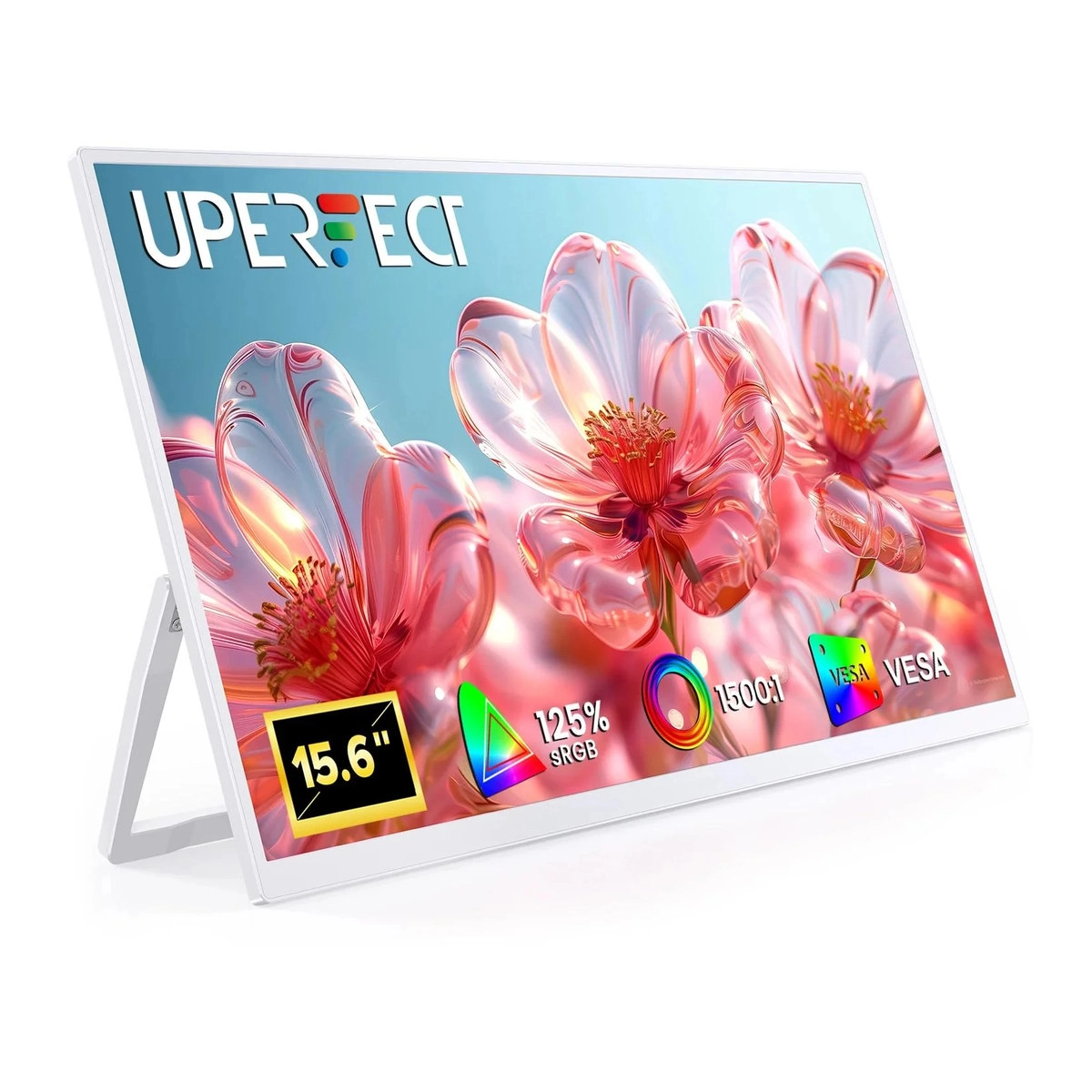 UPERFECT Portable Monitor 15.6 inch, 1080P FHD USB-C Portable Laptop